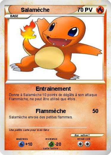 Pokemon Salamèche