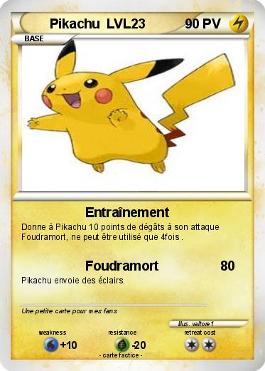 Pokemon Pikachu  LVL23