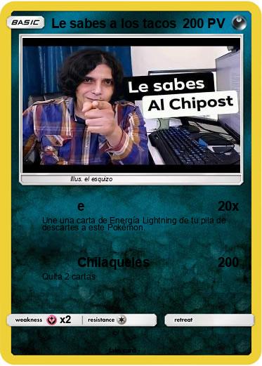 Pokemon Le sabes a los tacos