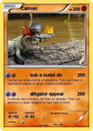 Pokemon Caiman