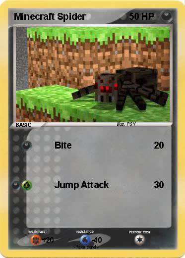 Pokemon Minecraft Spider
