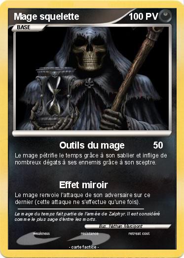 Pokemon Mage squelette