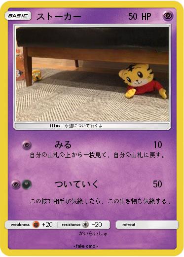 Pokemon ストーカー