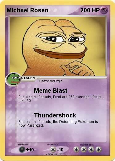 Pokemon Michael Rosen