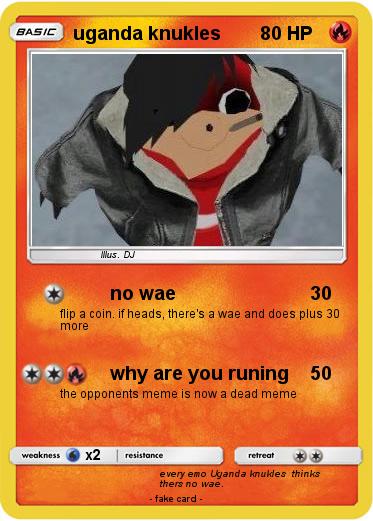 Pokemon uganda knukles