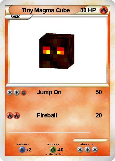 Pokemon Tiny Magma Cube