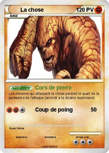 Pokemon La chose