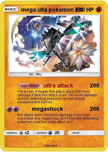 Pokemon mega ulta pokemon EX