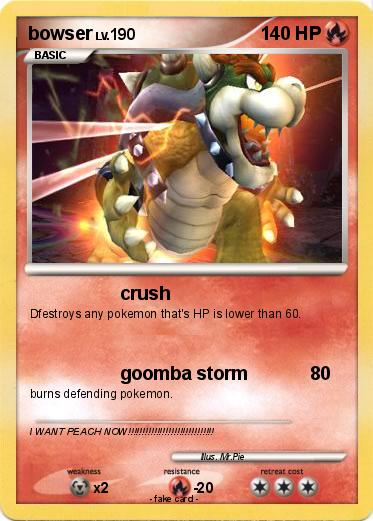 Pokemon bowser