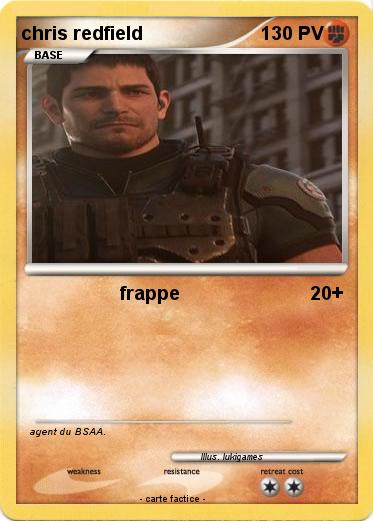 Pokemon chris redfield