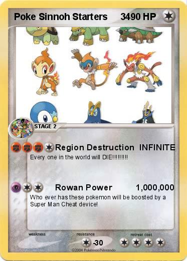 Pokemon Poke Sinnoh Starters     34