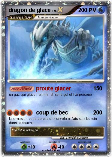 Pokemon dragon de glace