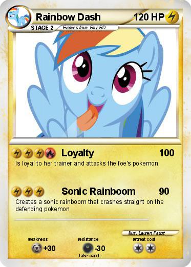 Pokemon Rainbow Dash