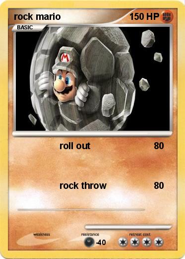Pokemon rock mario