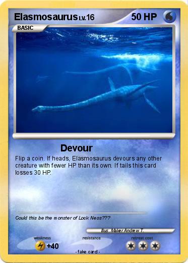 Pokemon Elasmosaurus
