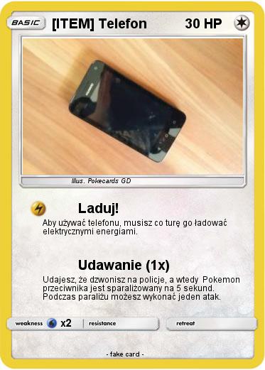 Pokemon [ITEM] Telefon