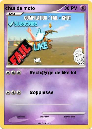 Pokemon chut de moto
