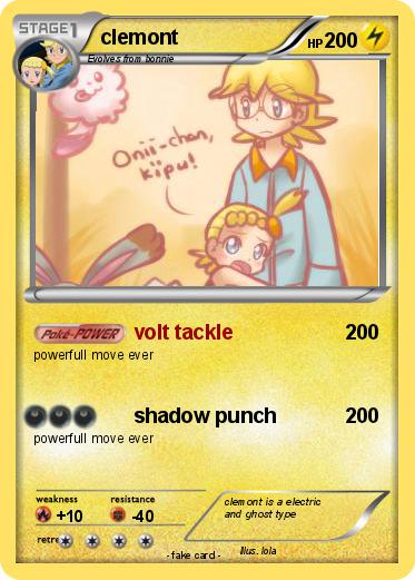 Pokemon clemont