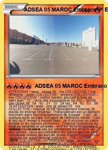 Pokemon ADSEA 05 MAROC Embraco ™ EMT 6152 U COLLECTIVE MAROC UNITÉ A INTERNAT MAROC IME MAROC
