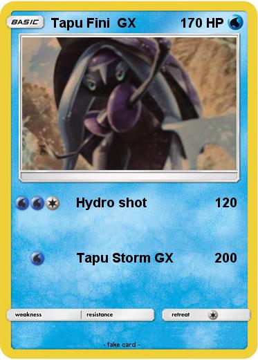 Pokemon Tapu Fini  GX