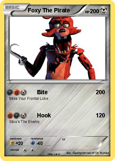 Pokemon Foxy The Pirate