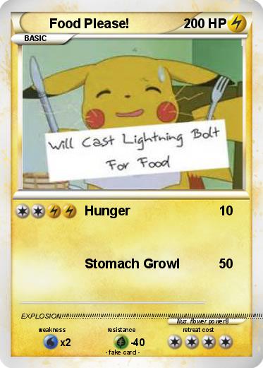 Pokemon Food Please!