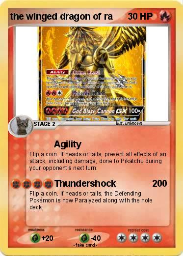 Pokemon the winged dragon of ra
