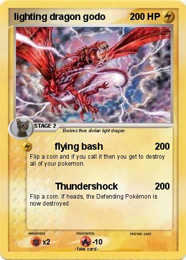 Pokemon lighting dragon godo