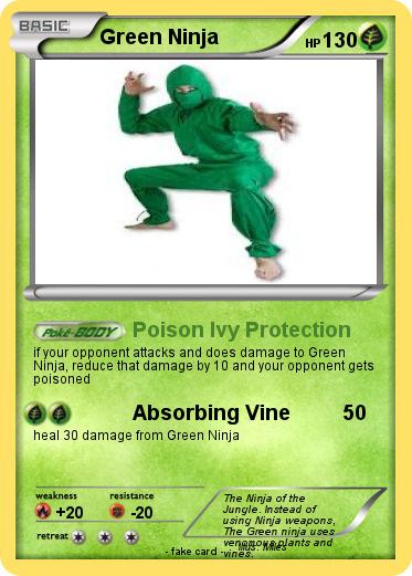 Pokemon Green Ninja