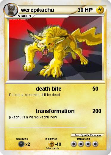 Pokemon werepikachu
