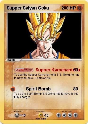 Pokemon Supper Saiyan Goku