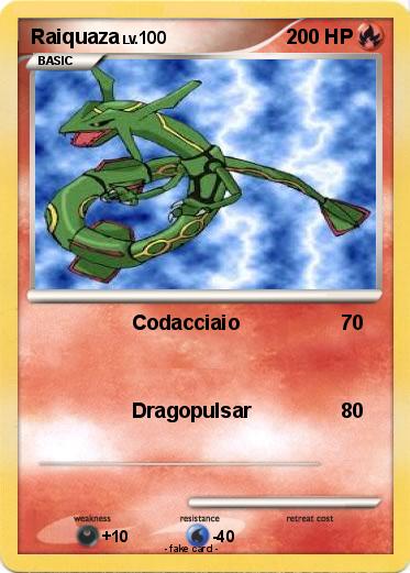 Pokemon Raiquaza