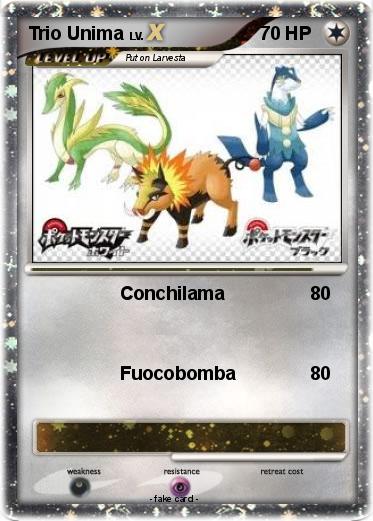 Pokemon Trio Unima