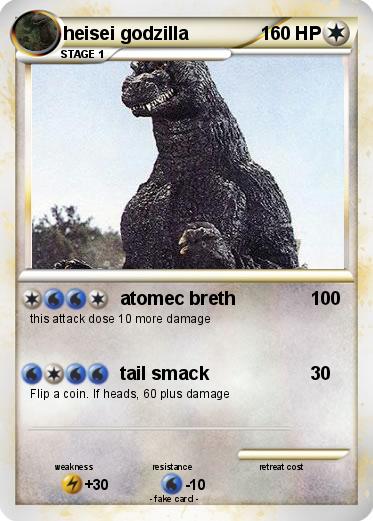 Pokemon heisei godzilla