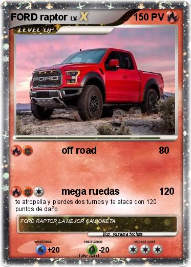 Pokemon FORD raptor