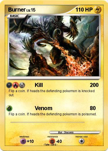 Pokemon Burner