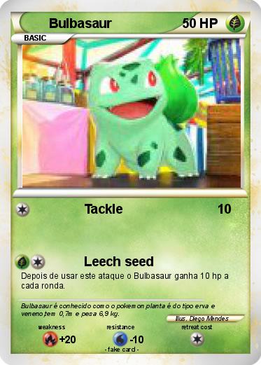 Pokemon Bulbasaur