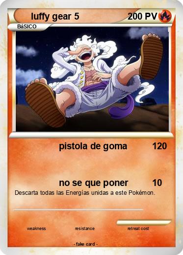 Pokemon luffy gear 5