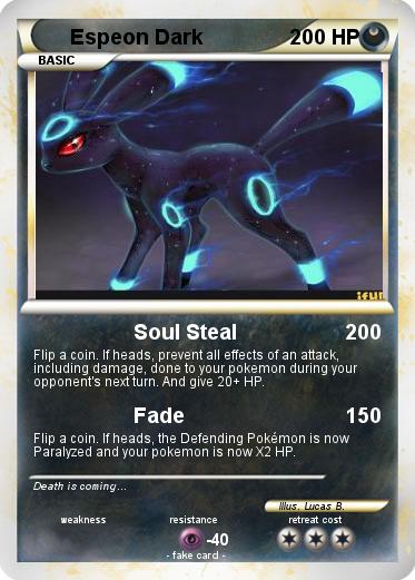 Pokemon Espeon Dark