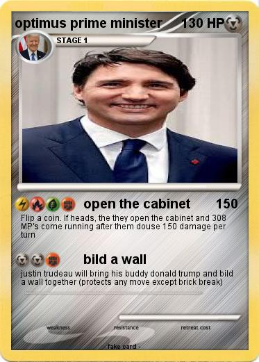 Pokemon optimus prime minister
