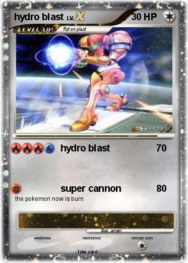 Pokemon hydro blast
