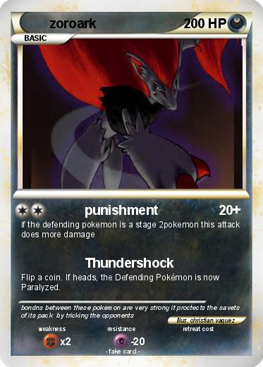 Pokemon zoroark