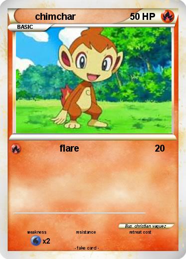 Pokemon chimchar