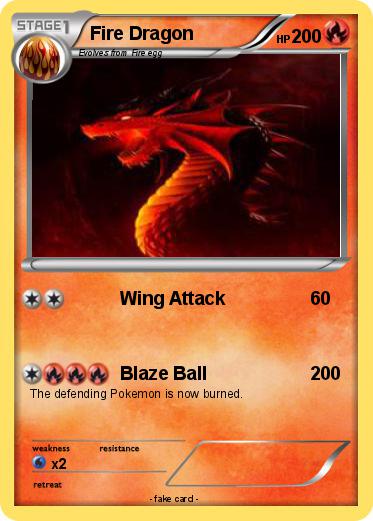 Pokemon Fire Dragon