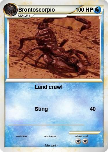 Pokemon Brontoscorpio