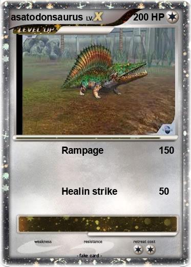 Pokemon asatodonsaurus
