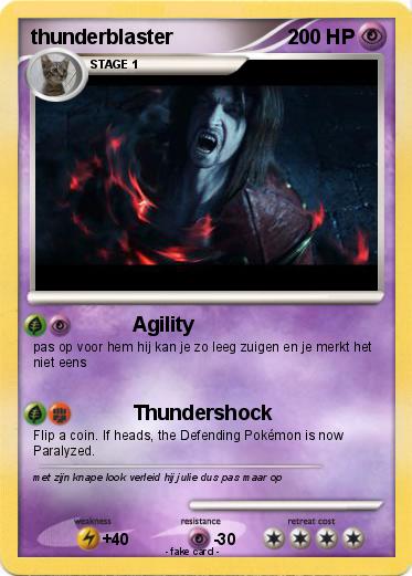 Pokemon thunderblaster