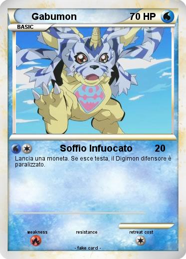 Pokemon Gabumon