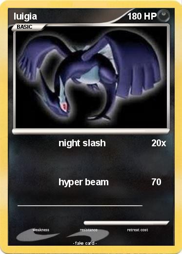 Pokemon luigia