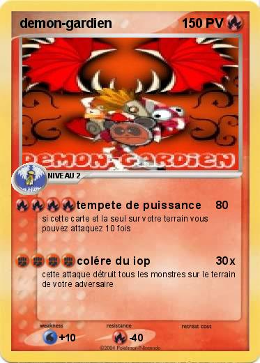 Pokemon demon-gardien